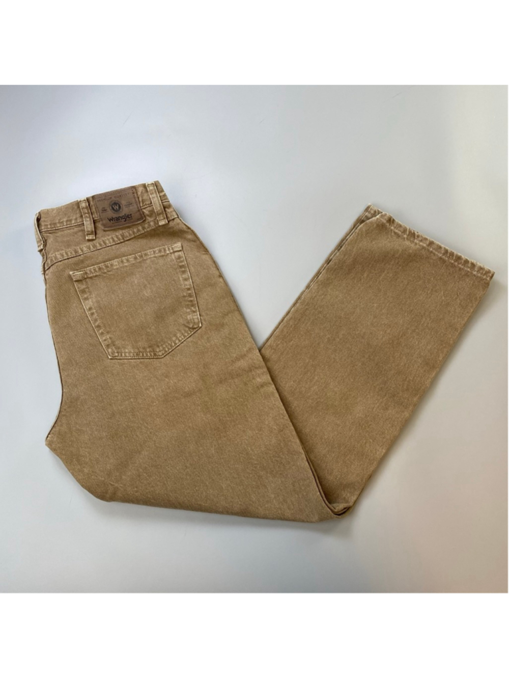 Wrangler Jeans Brown Mens 34* Hero Regular Fit Y2K Utility Vintage Gorp Workwear